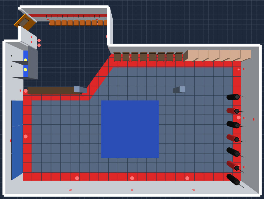 Intérieur — Nouveau dojo